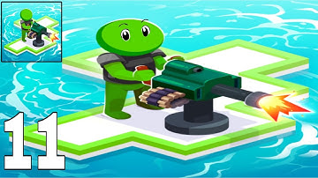 War of Rafts: Crazy Sea Battle - Gameplay Walkthrough Part 11 - Casual Games To Play (iOS, Android).