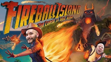Fireball Island The Curse of Vul-Kar - Board Game Play Session