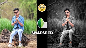 OMG 😲 Dark Tone On Snapseed Just 3 Steps | Snapseed New Photo Editing Tricks | Dark Tone Tutorial