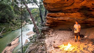 Cave Camping in WILD AUSTRALIAN Oasis! 🌴