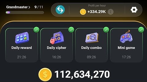 Hamster Kombat Daily Combo & Mini Game 8 August | Hamster Daily Combo #dailycombo #minigames #games