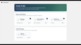 Crawl It Not - AI Feed Validator and Crawl Control