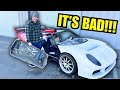 Rebuilding a destroyed and abandoned supercar  part 1