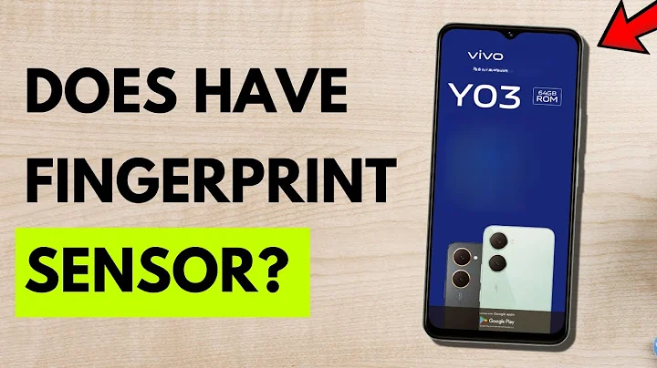 Does Vivo Y03 Have Fingerprint Sensor?