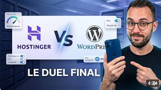 Hostinger  website builder vs Wordpress : comparatif complet et facile 2026
