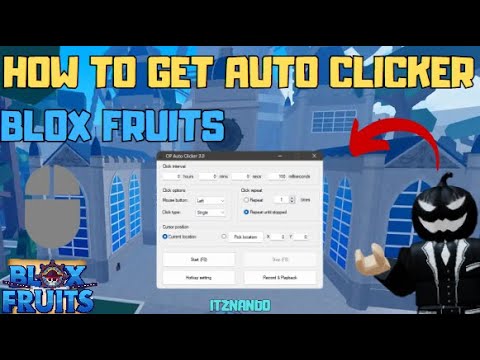 HOW TO INSTALL Auto Clicker for FARMING』, Blox Fruits, 30M, Update 17.3