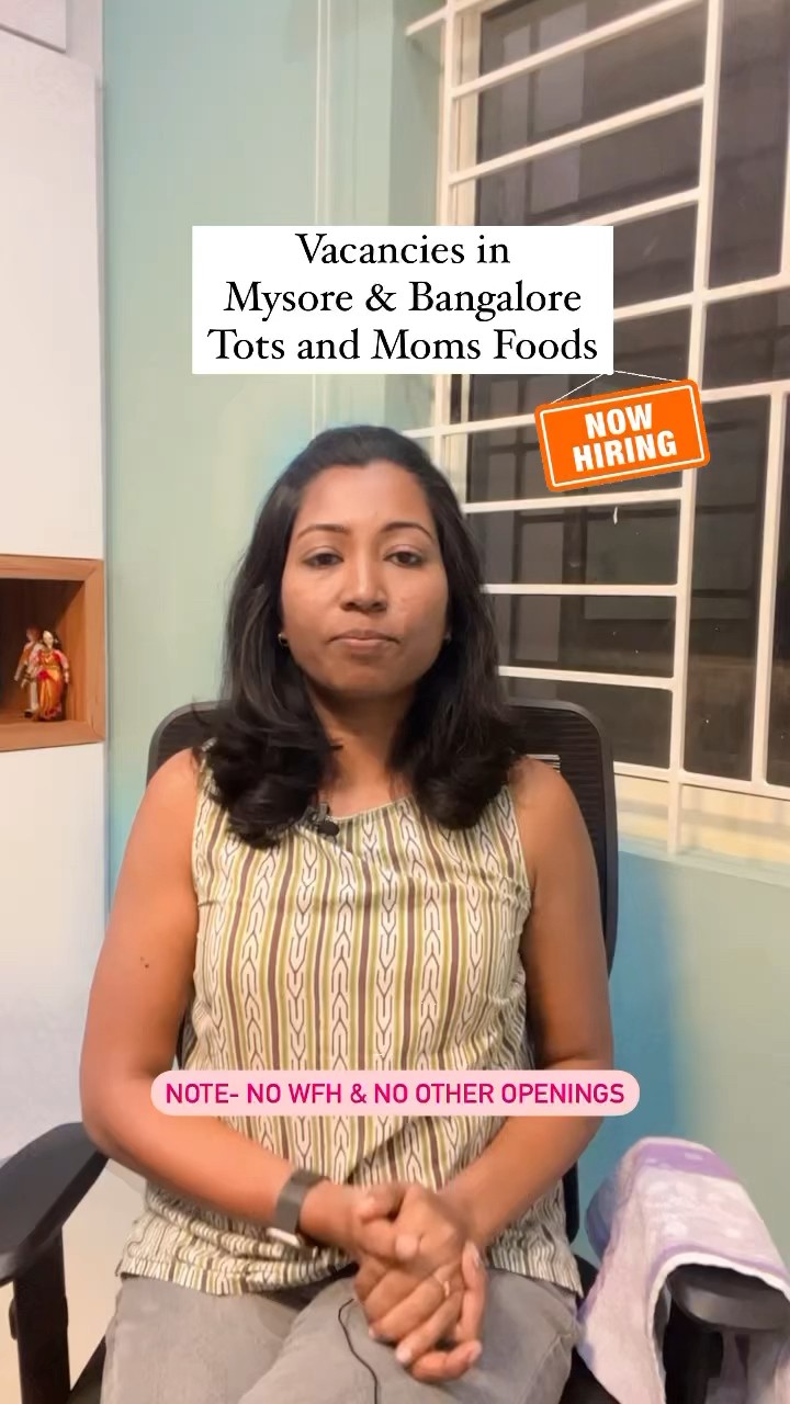 Job Vacancy In Mysore And Bangalore Tots And Moms YouTube Job Vacancy In Mysore And Bangalore Tots And Moms YouTube