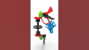 Reversible Geneva Drive – 120° Indexing #mechanic #engineering #mechanism #fusion360 #solidworks