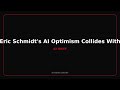 Eric Schmidt's AI Optimism Collides With Student Existential Dread #Shorts