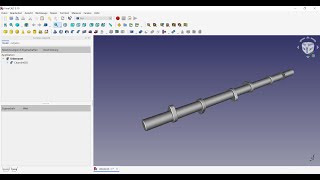FreeCAD 0.19 V6 Engine (Cam Shaft)