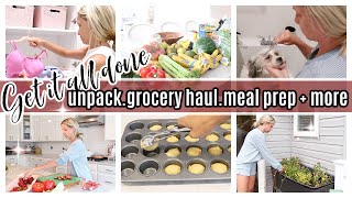 *NEW* 2022 GET IT ALL DONE GET YOUR HOUSE IN ORDER CLEANING GROCERY HAUL MEAL PREP TIFFANI BEASTON