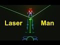Laser man show  laser fight  tron dance show india  skeleton dance crew