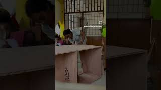 Building my sons Mini Kitchen #kidsplaykitchen #kidsplayideas #kidsplayandlearn #kidsplayingoutside