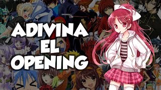 Adivina El Opening del Anime|Nivel Intermedio|30 Openings Anime Quiz|Medium