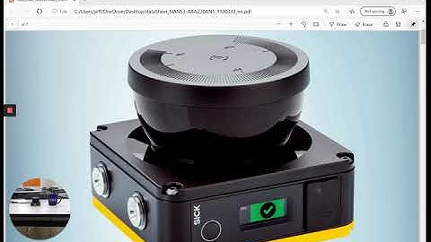 SICK NanoScan3 Safety Laser Scanner Setup