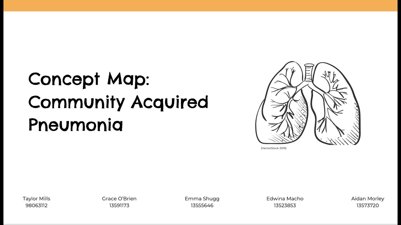 pneumonia concept map