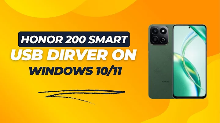 Honor 200 Smart USB Driver on Windows 10/11 Free Download