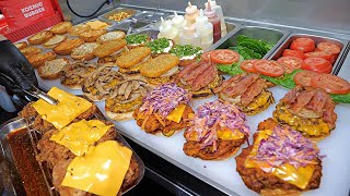 Monthly sales $100,000 (USD) ! Amazing American Bacon Double Cheeseburger / Korean Street Food by 찐푸드 JJin Food 1,400,134 views 4 months ago 13 minutes, 38 seconds