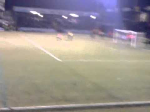 Bristol Rovers v Exeter City penalty shoot-out, JPT south Semi-Final.
