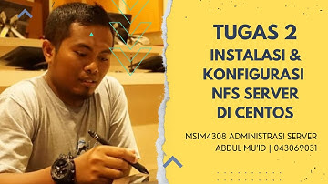 MSIM4308 Tugas 2 Administrasi Server, Instalasi dan Konfigurasi NFS di Linux