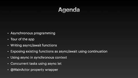 trySwift Workshop - Getting Started with Async/Await in iOS