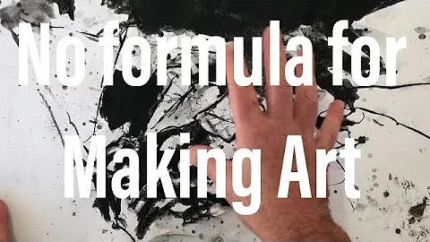 No formula for making art. Lewis Noble working wit...