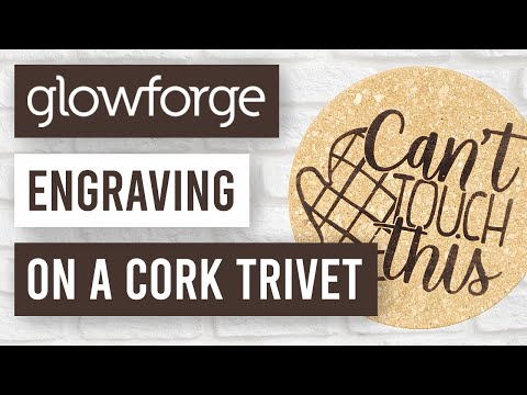 Cork Sheets Perfect for Laser Cutting & Engraving on Glowforge — Craft  Closet