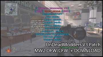 [MW2/1.14] UnDeadModders V3 Patch OFW/CFW + Download!!