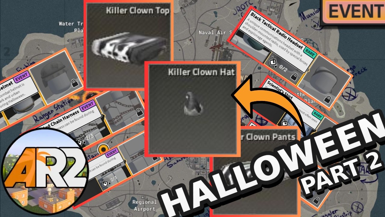 ALL HALLOWEEN CLOTHING ITEMS PART 2 Cosmetic Loot Guide!!! Apocalypse ...