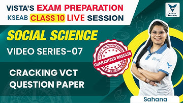KSEAB Class 10 Social Science | Our Proven Method For Solving Question Paper | Sahana Ma