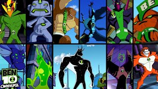 EVERY ALIEN FORCE ALIENS TRANSFORMATIONS IN OMNIVERSE | BEN 10 Resimi