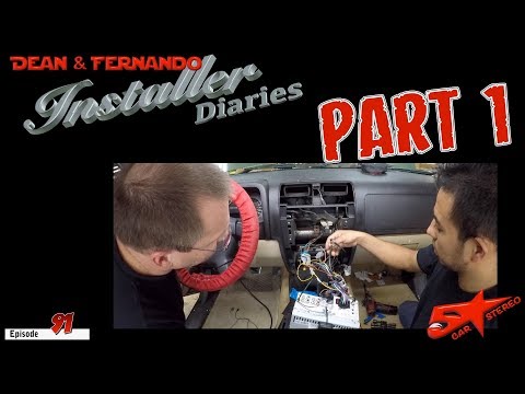 It's time for a  Hummer 3 with some crazy loud sound  PART 1 Install Dairies 91