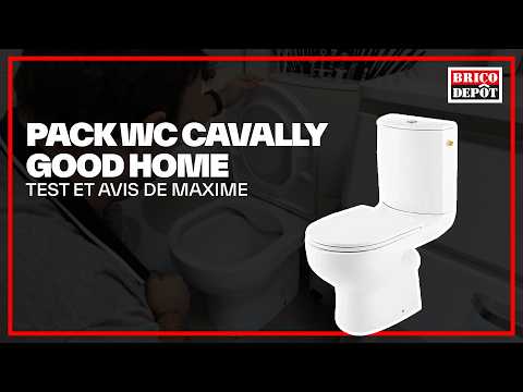 Pack WC sortie horizontale sans bride Cavally Good Home - L'avis de Maxime avec Brico Dépôt