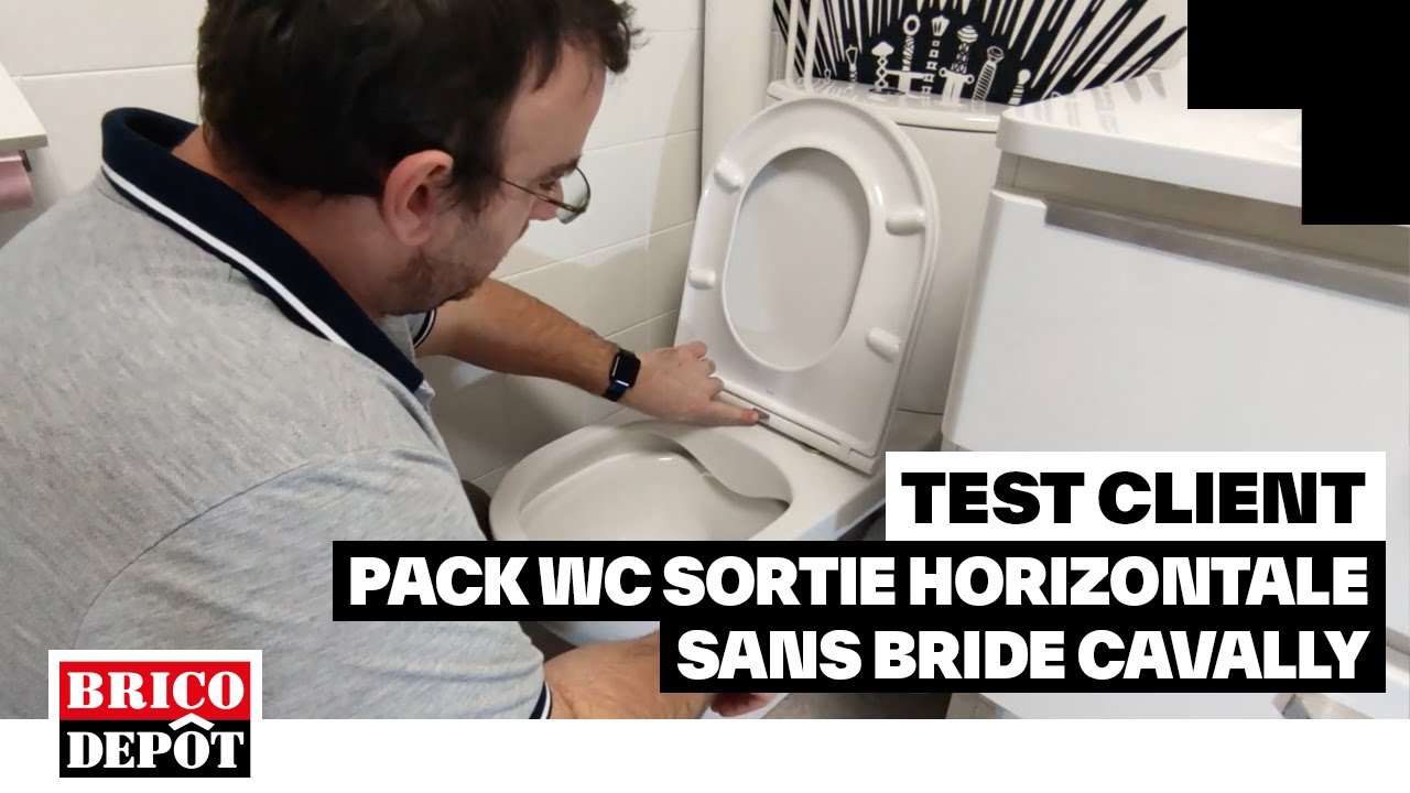 Pack WC sortie horizontale sans bride Cavally Good Home - Test et avis de Maxime avec Brico Dépôt