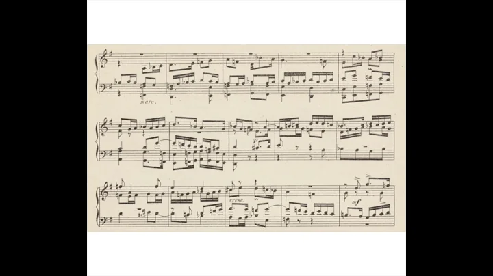 Mieczysaw Karowicz - Prelude and Double Fugue Op.5