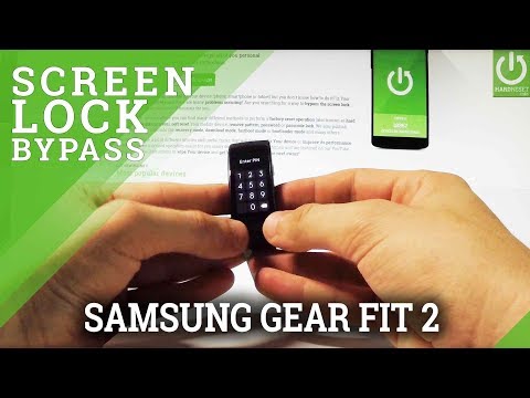 How to Hard Reset SAMSUNG Gear Fit 2 - Remove Password / Restore