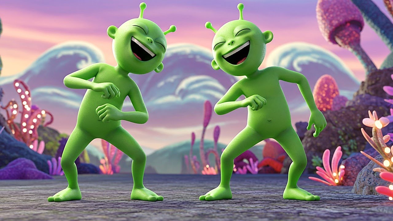 Alien Disco Invasion 🚀👽 | Funky Remix to Dance Through the Galaxy! 