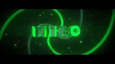 FREE AWESOME GREEN SYNC INTRO TEMPLATE! (Blender Only) #93