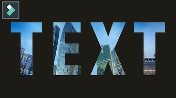 ZOOM Through Text INTRO or TRANSITION In Filmora X Tutorial 2021 | Filmora TEXT