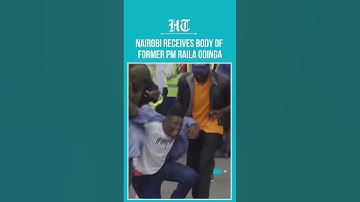 Nairobi Receives Raila Odinga’s Body as Kenya Mourns Former Prime Minister | #shorts