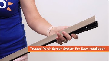 Screen Tight Porch Screening System | Trusted Porch Screen System For Easy Installation