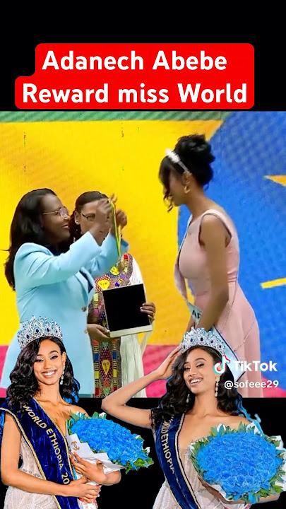 Adanech Abebe Reward Miss World Africa 2025 Haset Dereje #hasetdereje #model #missworld #ethiopia