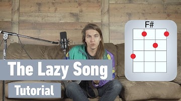 Bruno Mars - The Lazy Song (Ukulele Tutorial) - By The Birdwatchers (formerly The Naked Waiters)