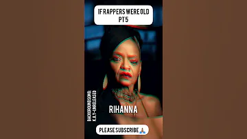 if rappers were old pt5 ft Rihanna, Drake, 2pac &more #fyp #shorts #viralvideos #trending #AI