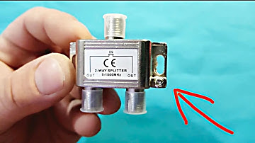 Antenna splitter unlocks all digital channels in HD for free | DIY signal booster hack