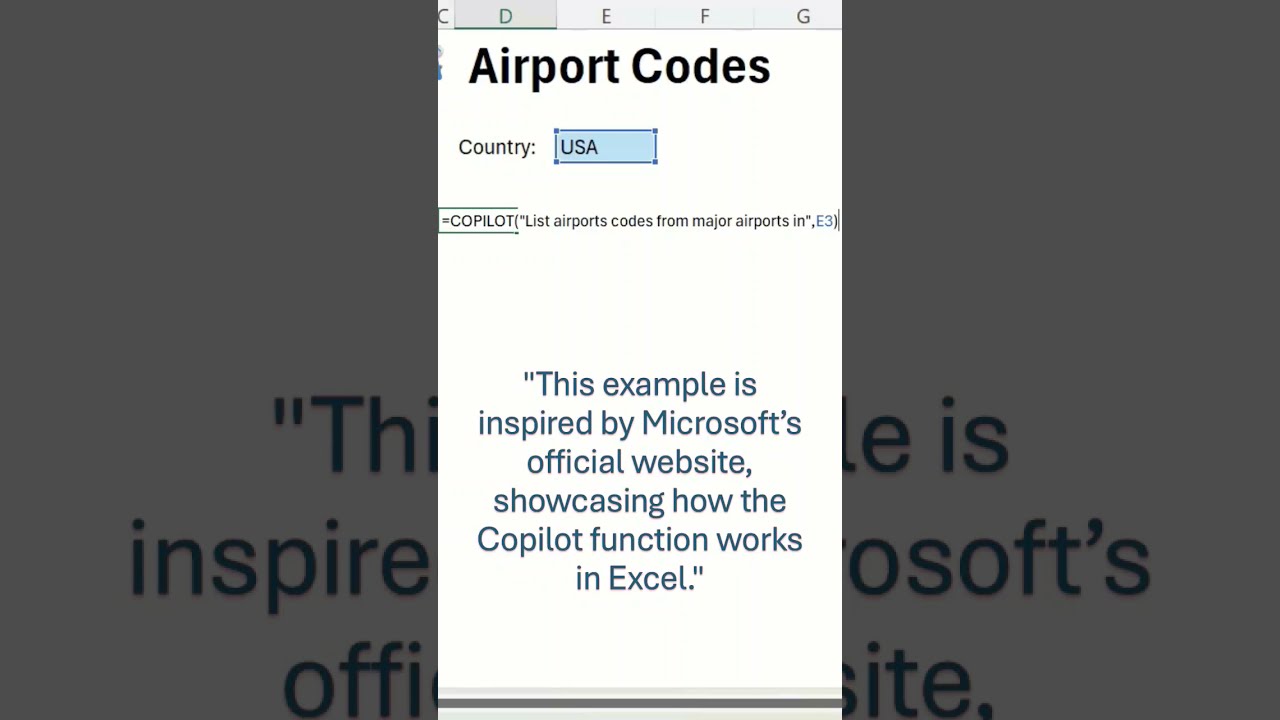 Copilot Function In Excel The Future Of Spreadsheets 