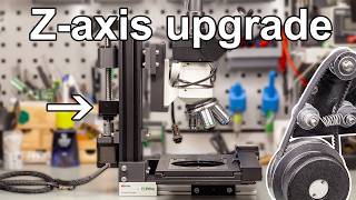 Testing a new Z-axis for my CNC microscope