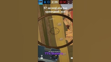 One Tap Spawnpeek Ace #r6s #R6 #r6siege #ace #spawnpeek #kaid #clips #streamer #r6clips