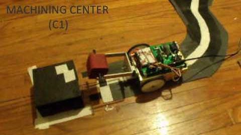 Path Planning using Boe-Bot on Manufacturing Line