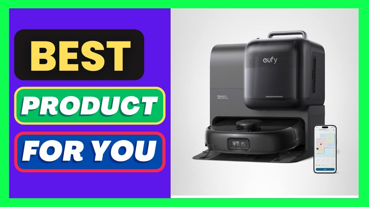 eufy Robot Vacuum E28, Portable Carpet for Deep Cleaning